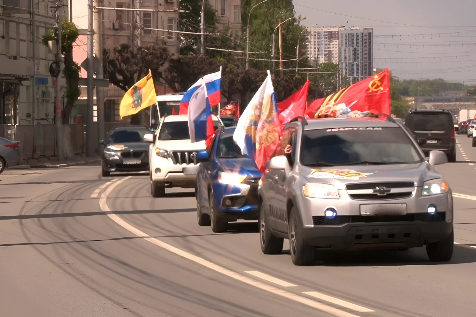 День Победы в Рязани отметили автопробегом | 09.05.2024 | Рязань -  БезФормата