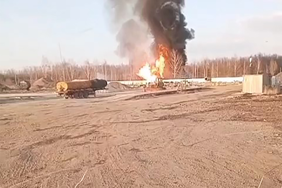 Пожар в скопине. Пожар в Скопине сегодня. Газовая заправка.